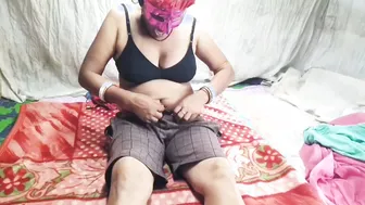 Desi Wife Fingering Her Wet Pussy While Her Husband Was Out At Work