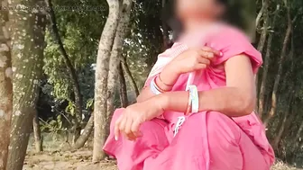 Tamil Housewife Squats Outside To Piss In Backyard Garden This Morning