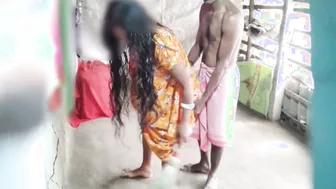 Indian Wife Bent Over And Drilled By Brother In Law In Empty House