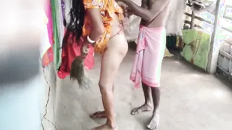 Indian Wife Bent Over And Drilled By Brother In Law In Empty House