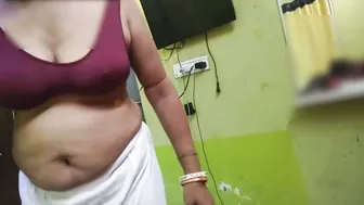 Indian Housewife Pees In Bathroom While Recording For Husband Away