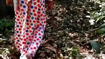 Indian Village Wife Gets Pounded Hard In Jungle During Afternoon