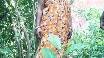 Indian Village Husband Fucks His Wife In The Forest Then Pisses On Her