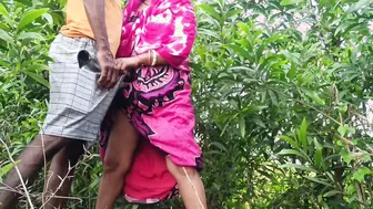 Bengali Boudi Nomita Pissing Outdoors While Her Devar Gropes Her Tits