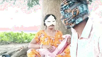 Indian Boudi Nomita Fucked Outdoors During Colorful Holi Celebration