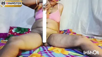 Desi Woman Fucks Her Holes With Tube Light In Amateur Video Session