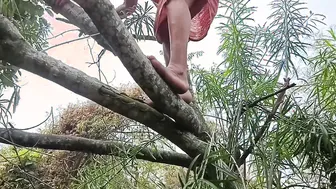 Indian Girl Pissing In The Forest Caught On Camera