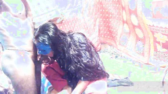 Bengali Wife Enjoying Her Father-In-Law During Husband's Work Shift