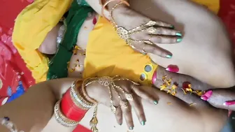 Indian Slut Bent Over Gets Saree Lifted And Fucked Raw At Home