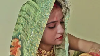 Newly Married Desi Wife Fucked By Husband In Bedroom With Hindi Audio