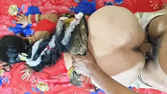 Indian Newlywed Bhabhi Sucks Cock Deep Before Rough Fuck Hindi Audio