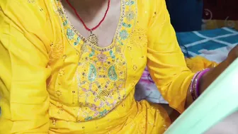 Indian Bride Gives Sloppy Blowjob Before Getting Fucked By His Friend