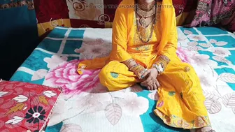Indian Bride Gives Sloppy Blowjob Before Getting Fucked By His Friend