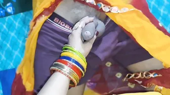 Desi Wife Earns Karwa Chauth Bonus Riding Cock With Dirty Hindi Audio