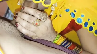 Desi Wife Earns Karwa Chauth Bonus Riding Cock With Dirty Hindi Audio