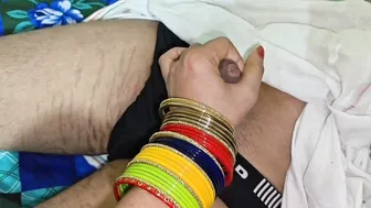 Indian Newlywed Cheats With Sasur While Husband Away Painful Screaming