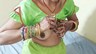 Desi Married Woman Tight Pussy Fucked By Stepbrother In The Bedroom