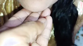 Desi Housewife Caught Fucking Her Stepbrother In Bedroom Behind Curtain