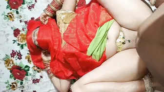 Desi Housewife Caught Fucking Her Stepbrother In Bedroom Behind Curtain