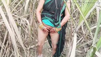 Desi Village Girl Pissing Outdoors Before Getting Fucked In Public Field