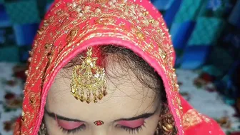 Desi Married Couple Celebrating Anniversary Night With Rough Fucking