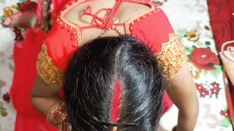 Desi Married Couple Celebrating Anniversary Night With Rough Fucking