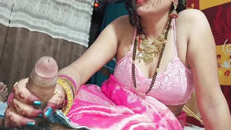 Newly Married Desi Wife Fucked On Karwa Chauth With Hindi Dirty Talk