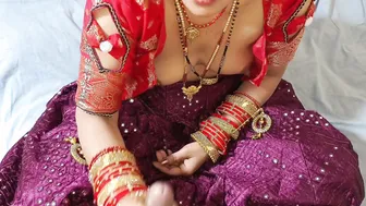 Desi Sister In Law Pulls Out Her Tits From Blouse On The Bed Now