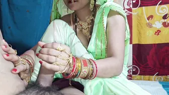Desi Bhabhi First Time Taking It In Both Holes With Dirty Hindi Talk
