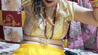 Desi Bhabhi Riding Devar's Cock Talking Dirty In Clear Hindi