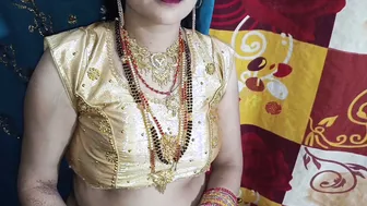 Desi Bhabhi Riding Devar's Cock Talking Dirty In Clear Hindi