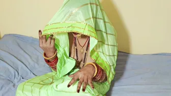 Indian Newly Married Wife Fucked By Husband With Blowjob Talk