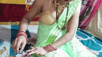 Indian Sister-In-Law Legs Up Getting Bur Fucked With Dirty Talk