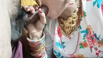 Indian Girlfriend Swallows Cum After Sloppy Blowjob With Dirty Talk