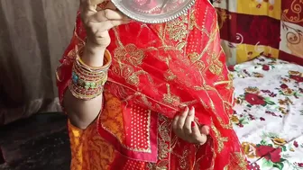 Indian Married Bhabhi Celebrating Karwa Chauth With Brother In Law Sex