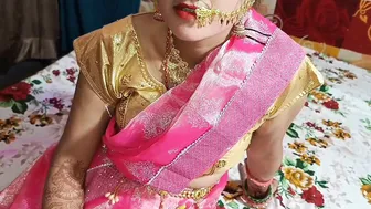 Indian Bhabhi Strips Her Saree In Front Of Her Devar With Audio