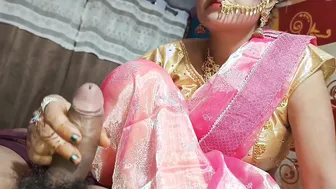 Indian Bhabhi Strips Her Saree In Front Of Her Devar With Audio