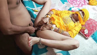 Desi Bridal Bhabhi Sucks Stepbrother's Cock On Wedding Night Audio