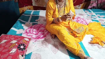 Desi Bridal Bhabhi Sucks Stepbrother's Cock On Wedding Night Audio