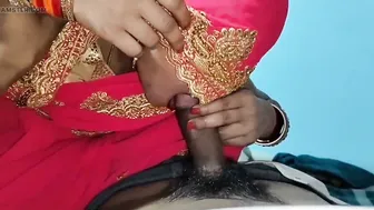 Married Indian Bhabhi Sucking Her Lover's Cock Like A Hungry Slut