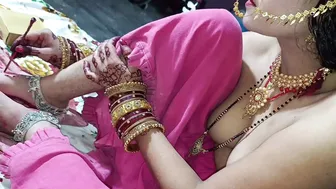 Indian Newlyweds First Night Honeymoon Sex With Dirty Hindi Talking