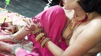 Indian Newlyweds First Night Honeymoon Sex With Dirty Hindi Talking