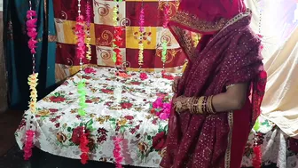Indian Newlyweds First Night Honeymoon Sex With Dirty Hindi Talking