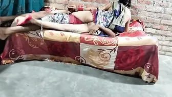 Indian Married Couple Honeymoon Night Session In Bedroom Captured