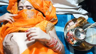 Karwa Chauth Night Ends With Desi Wife Begging To Be Fucked Harder