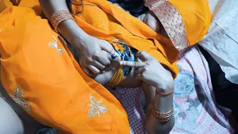 Indian Wife's Smooth Tight Pussy Dripping Wet And Ready To Fuck