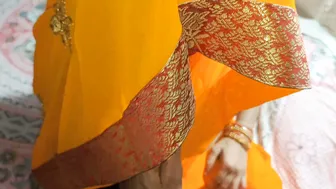 Indian Wife's Smooth Tight Pussy Dripping Wet And Ready To Fuck