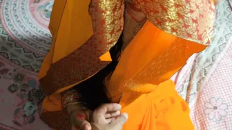 Indian Wife's Smooth Tight Pussy Dripping Wet And Ready To Fuck