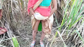 Telugu Farm Worker Taken Hard In Jungle After Work Session Rough