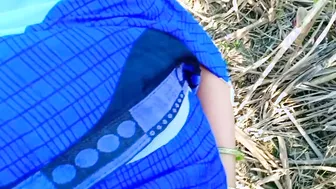 Indian Village Bhabhi Caught Fucking Her Boyfriend Outdoors In Fields